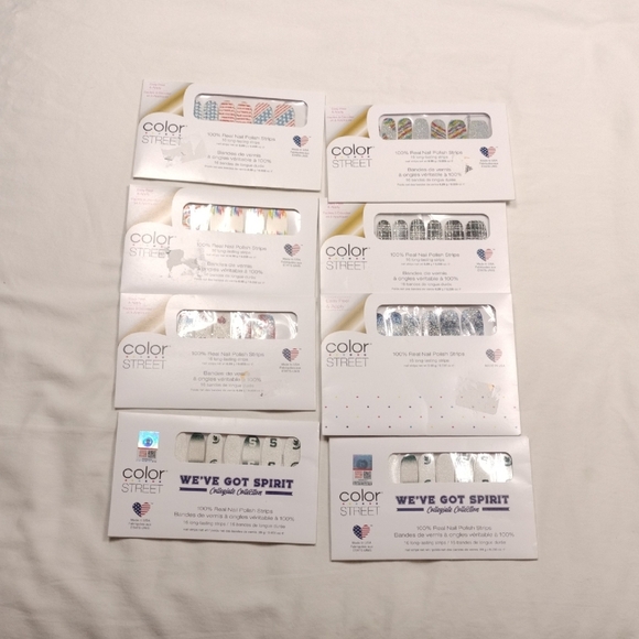 Color Street Nail Strips Collection 8 In Total - Picture 1 of 13